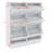 Modern Narrow Shoe Cabinet With 6 Flip Drawers, Adjustable Shelf & Partition, 3 Hooks For Hanging Essentials-976046225