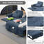 Canapé 82 po en chenille 2 en 1 avec lit escamotable et fauteuil inclinable réversible - dossier réglable à 3 positions, ports USB, capacité de 330 lb-332623604