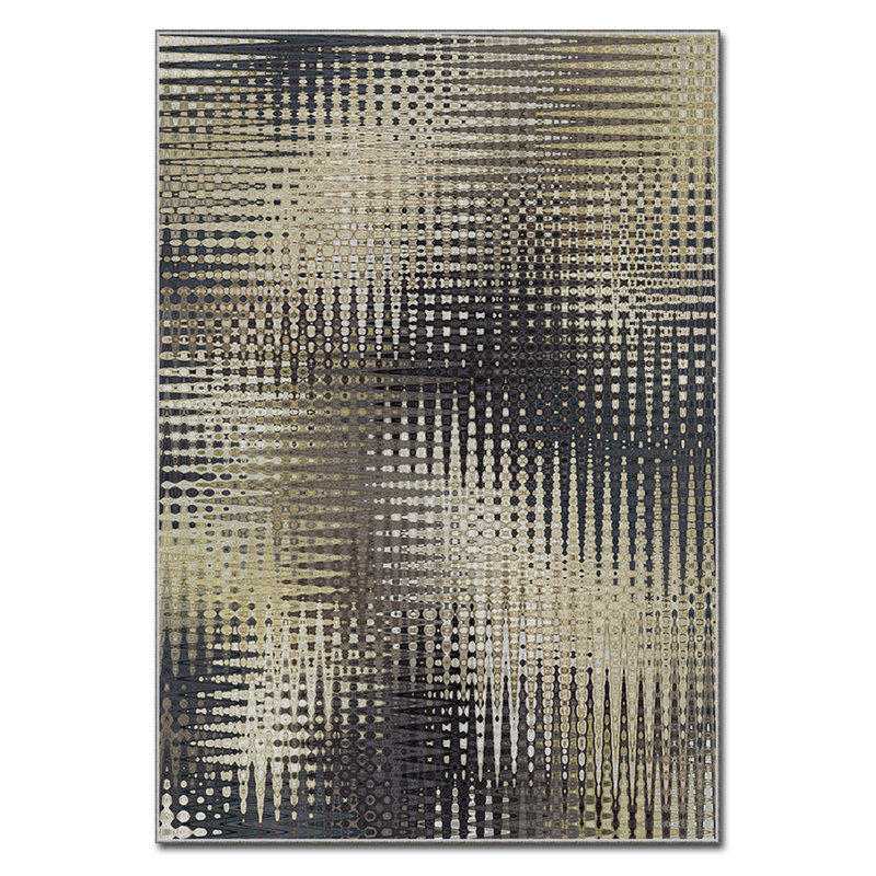 Luxurious Polyester Carpet, 39.4 x 70.9 Inches | 740 g/m² | Velvet Fabric with Non-Slip Felt Dot Underside | Laminated Sponge for Comfort | Easy to Clean & Machine Washable | Perfect for Living Room & Bedroom Décor