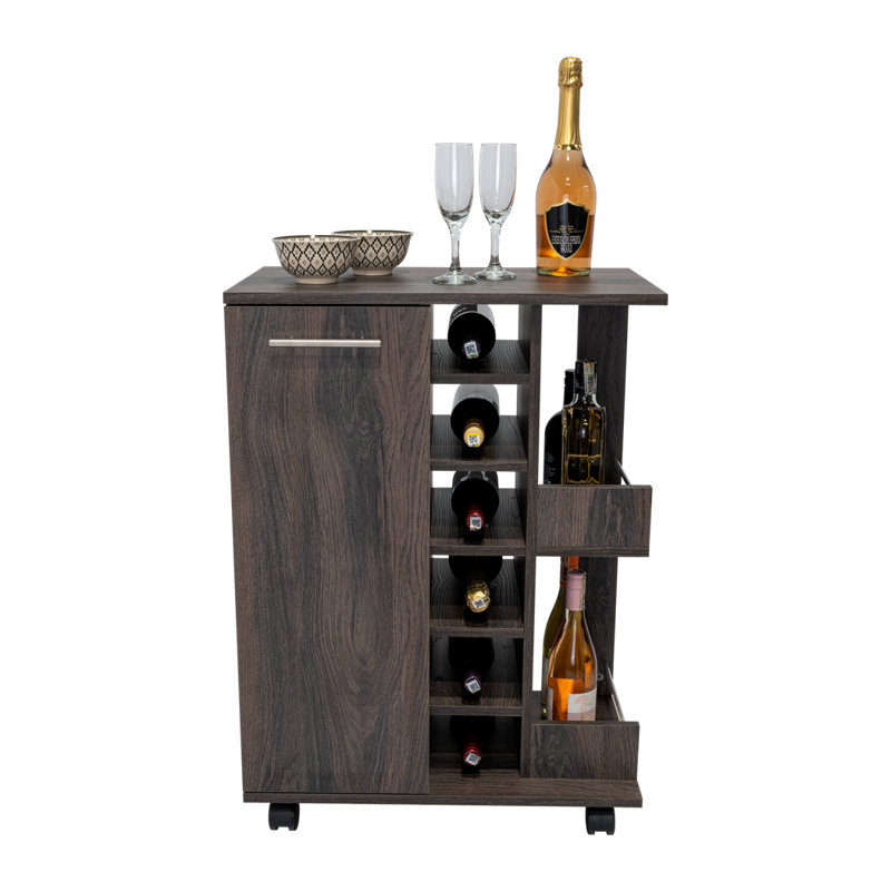 Standard Wine Bottle Rack Brown