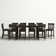 Schoenberg 11 Piece Counter Height Extendable Solid Wood Dining Set