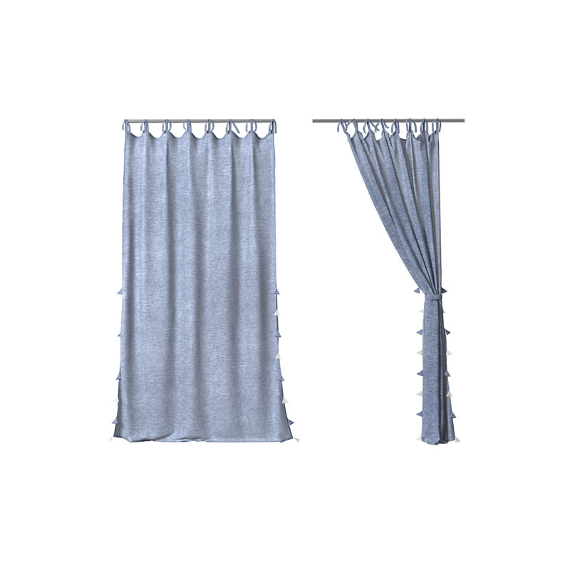 Sheer Curtain Panel, 50" W x 108" L