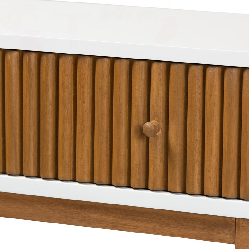 Console avec tiroir Mid-Century