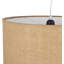 Luminaire suspendu cylindrique à 1 lumière