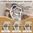 Vanity Dressing Table with LED Mirror & Storage