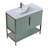  Serenity Modern Bathroom Vanity with White Ceramic Top-1786801832