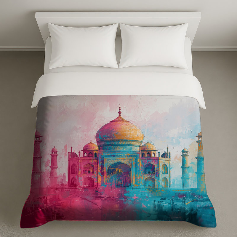 Housses de couette Taj Mahal Illustration, Twin