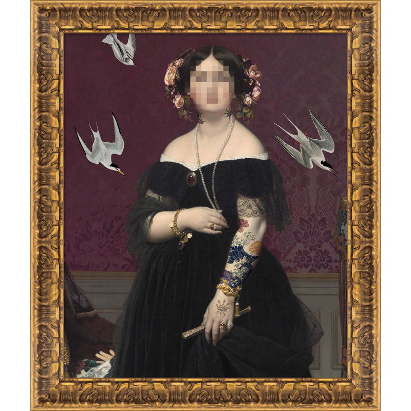 Pixelated Portrait 2 Giclee Print by Soicher Marin Archives
