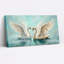 Ensemble de 1 tableau sur toile « Swan Love »-130709948-130709946