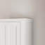 Armoire de rangement pour salle de bain avec 2 portes et salon en bois avec 6 tablettes