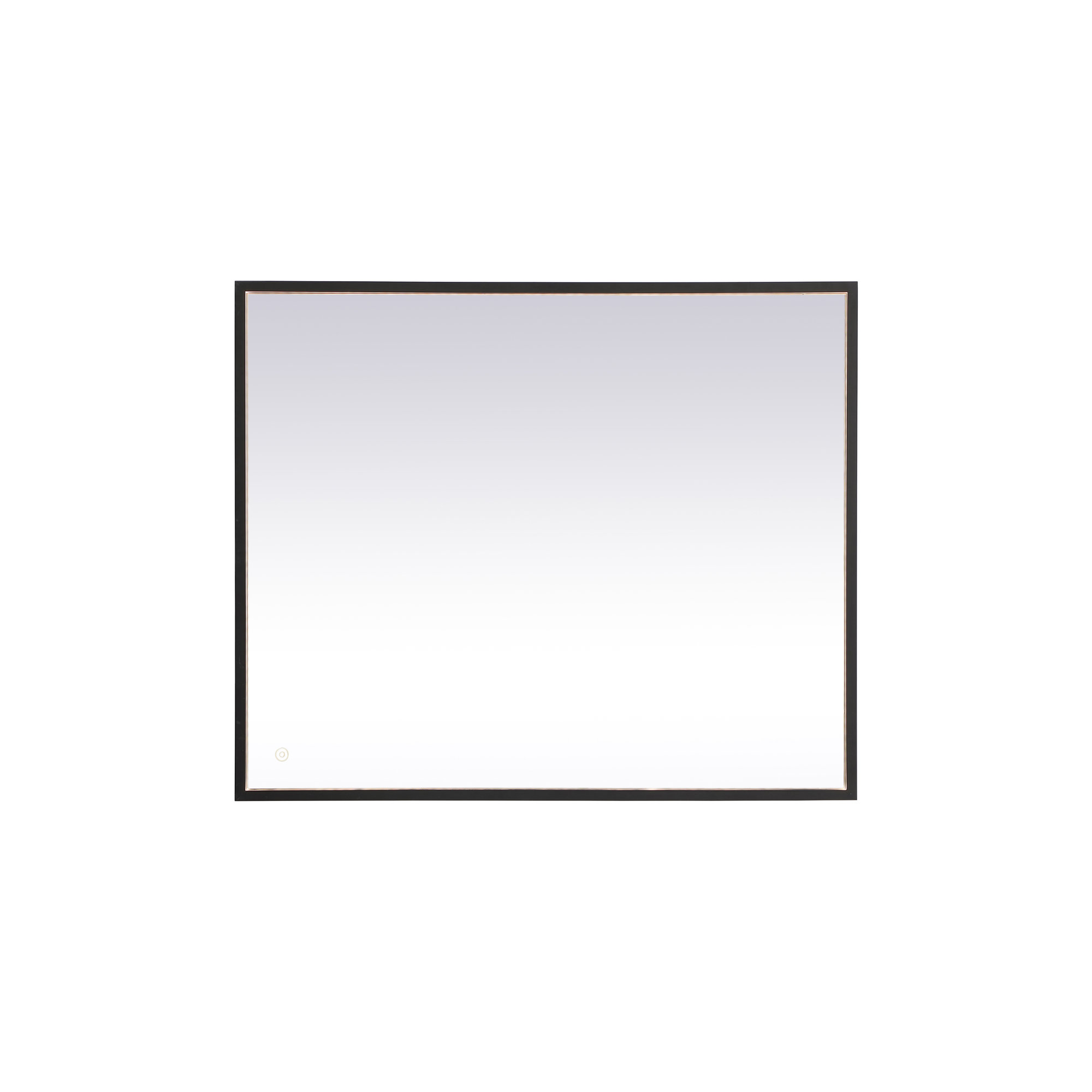 Piche Aluminum Mirror, Black, 30" x 36"