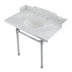 Marble White/Polished Chrome