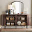 Armoire-buffet à lattes cannelées de style Mid-Century 64,4 po Xaime-1650740344