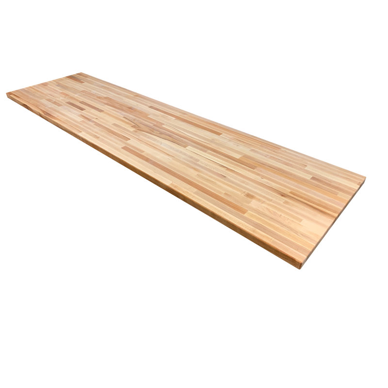Dessus Knya Butcher Block, 1,5 po x 26 po x 96 po, Érable