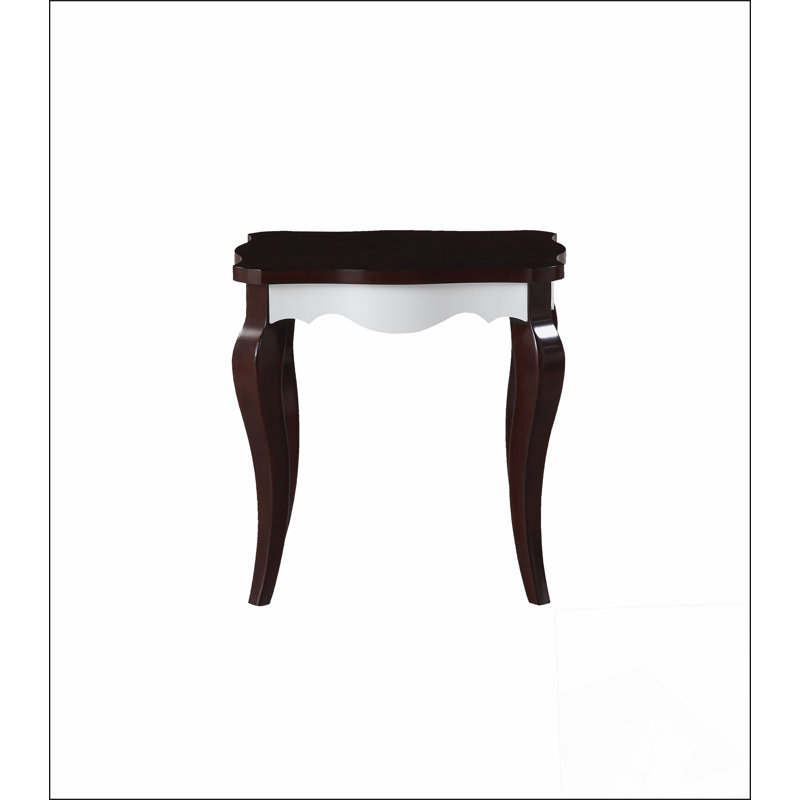 Table de bout Mathias & Walnut Finish Modern Tables de bout, collection Compact
