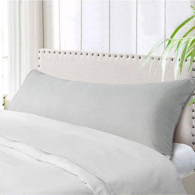 Housse de coussin pour le corps, 1800 Housse de coussin pour le corps en microfibre brossée avec fermeture à enveloppe - 20 x 54 pouces - NTBAY