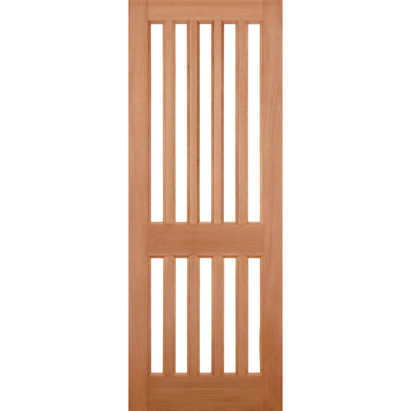 Windsor Unglazed Hardwood External Door, 198.1 cm H x 76.2 cm W x 4.4 cm D