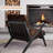 Light luxury style solid wood leisure chair