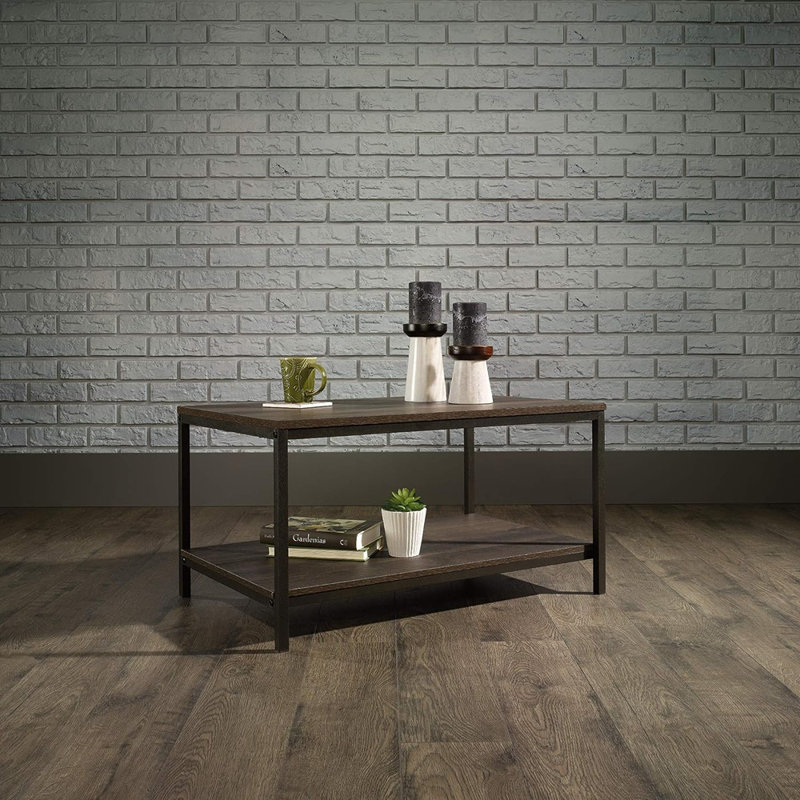  Table basse North Avenue, finition chêne fumé