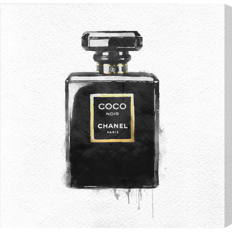 Noir II - peinture sur toile, H 12 po x l 12 po, Toile tendue