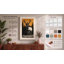 Deer in Silhouette Rustic - Wrapped Canvas-166350222-166350223