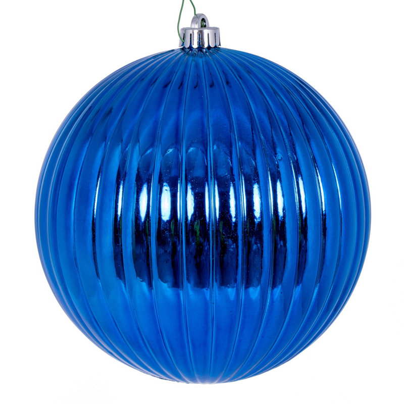 Ornement boule de Noël, Bleu