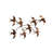 Nykeemah Hand-Painted Decorative Metal Wall Accessory, 27.2 x 16.1 x 2.8 inches | 100% Metal Construction, Thickness: 0.06 inches | Unique Color Variations, Easy Wall Hanging Design | Perfect for Home Decor & Art Displays