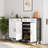 Shoe Storage Cabinet With Two Drawers