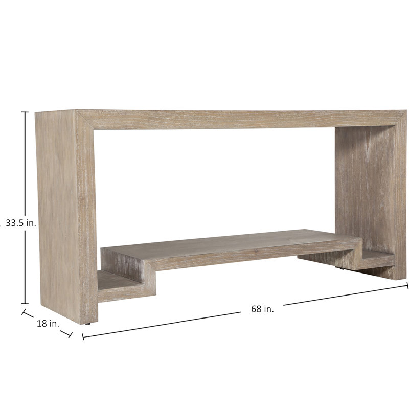Emerson 67.88" Solid Wood Console Table