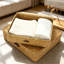 Cubes de rangement ouverts à l'avant 12 x 12 x 10 - Bacs de rangement trapézoïdaux pour placard, organisateur en tissu facile d'accès pour vêtements, serviettes, chandails, paquet de 3
