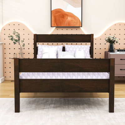 Twin Bed with Headboard and Footboard
