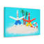 No Frame Print on Canvas-927539295