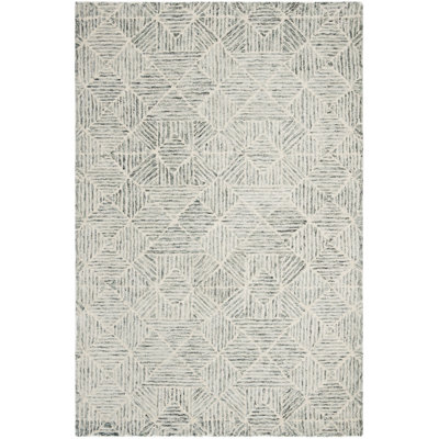 Geometric Hand Woven Area Rug