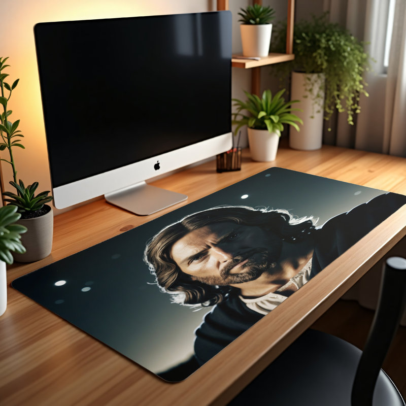 Polyester Desk Pad, 23.6x13.8
