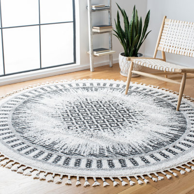 Weingarten Moroccan Tassel Shag Performance Geometric Rug