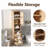 67.7" Tall Freestanding Bathroom Cabinet