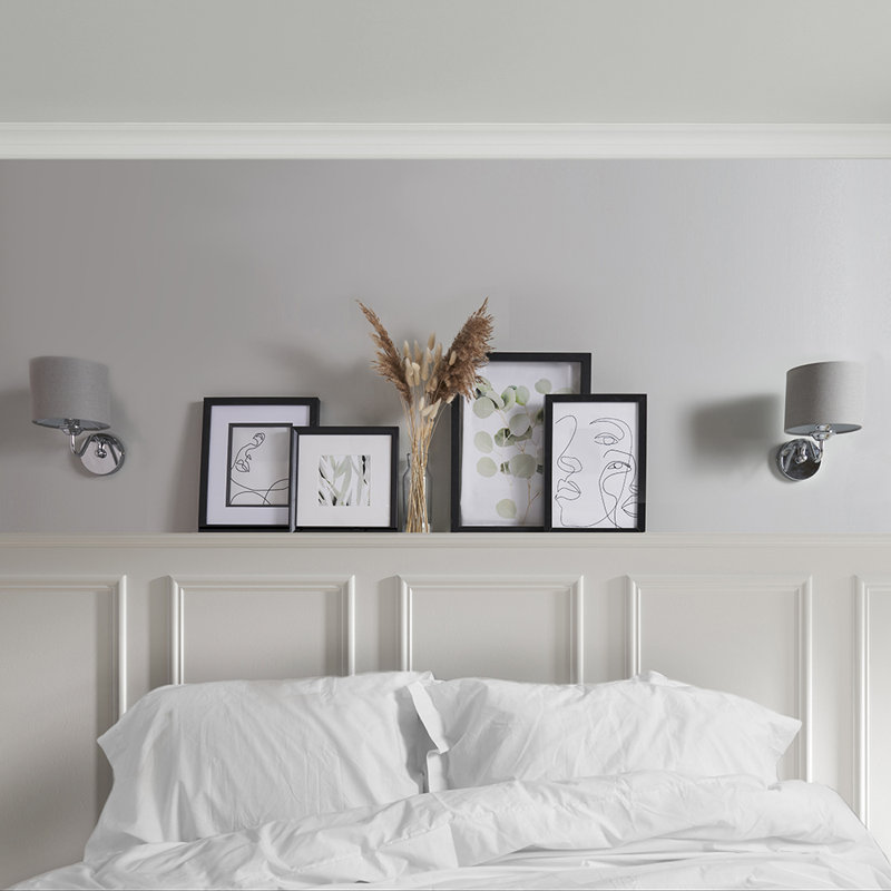 Melancon Armed Sconce, No Bulb