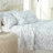 Winter Brush Floral Microfiber Sheet Set Easy Care and Wrinkle Resistant-1659936890-1659936871