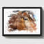 Brown Horse - Wall Art-23699278-23699279