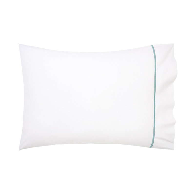 Athena Percale Pillow Case, King Pillowcase, Fjord