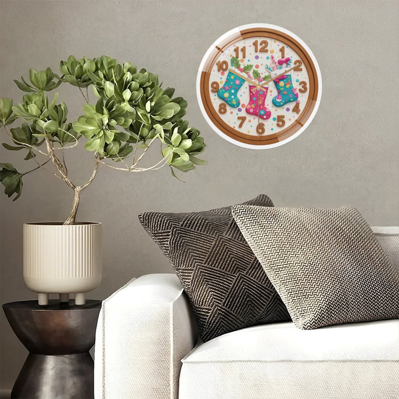 Horloge murale 12 po