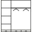 Heine 3 Door Solid Wood Wardrobe-1257167935