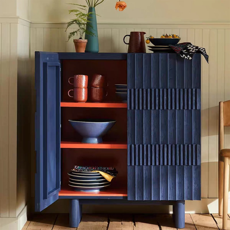 Armoire d'entrée scandinave minimaliste, H 23,62 po x l 39,4 po x P 15,7 po