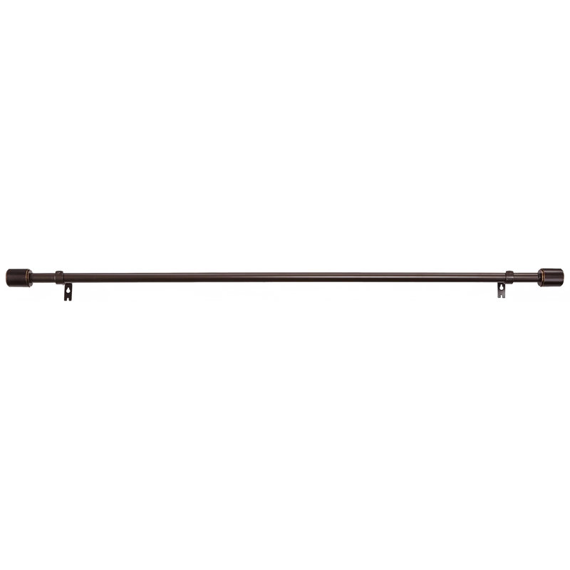Tringles à rideaux pour fenêtres, embouts (bronze), Bronze