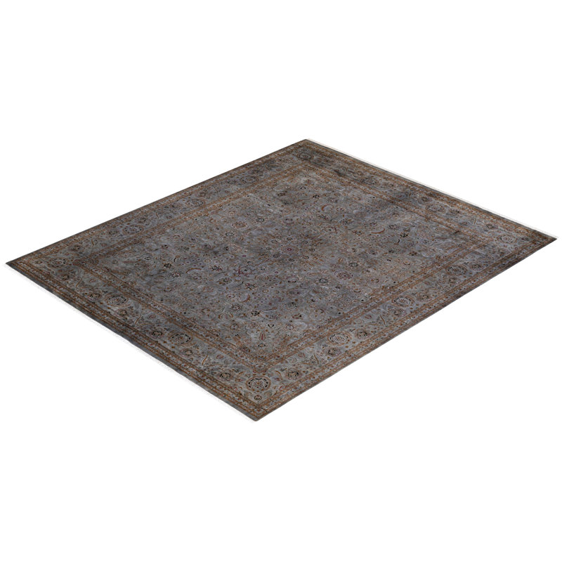 Yamani One-of-a-Kind 8' 2" X 9' 9" Hand Knotted Area Rug