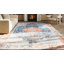 Tapis rouille / bleu Danna Performance-332557819