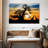 Brampt African Sunset Giraffes-107710517