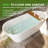 63 x 30" Freestanding Acrylic Bathtub
