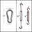 ColourTree Sun Shade Sail Triangle Hardware Kit (Hardware Kits Only)