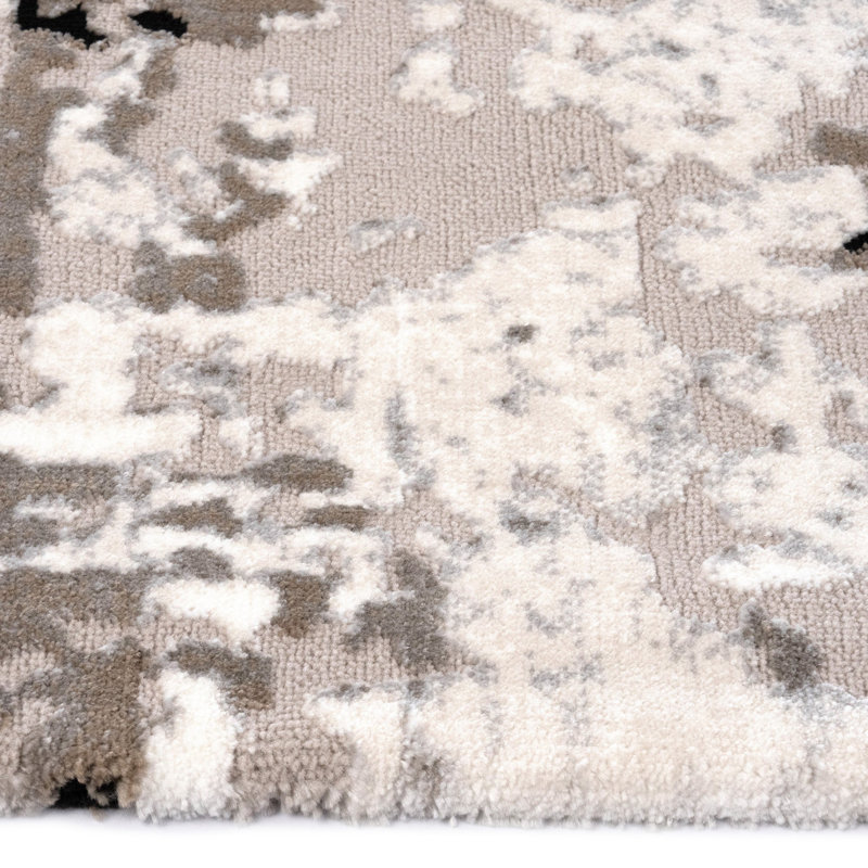 Abstract Indoor Rug, Rectangle 4' x 6'
